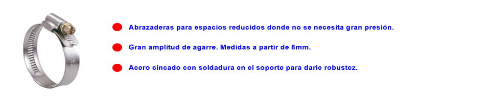 Abrazadera sin-fin